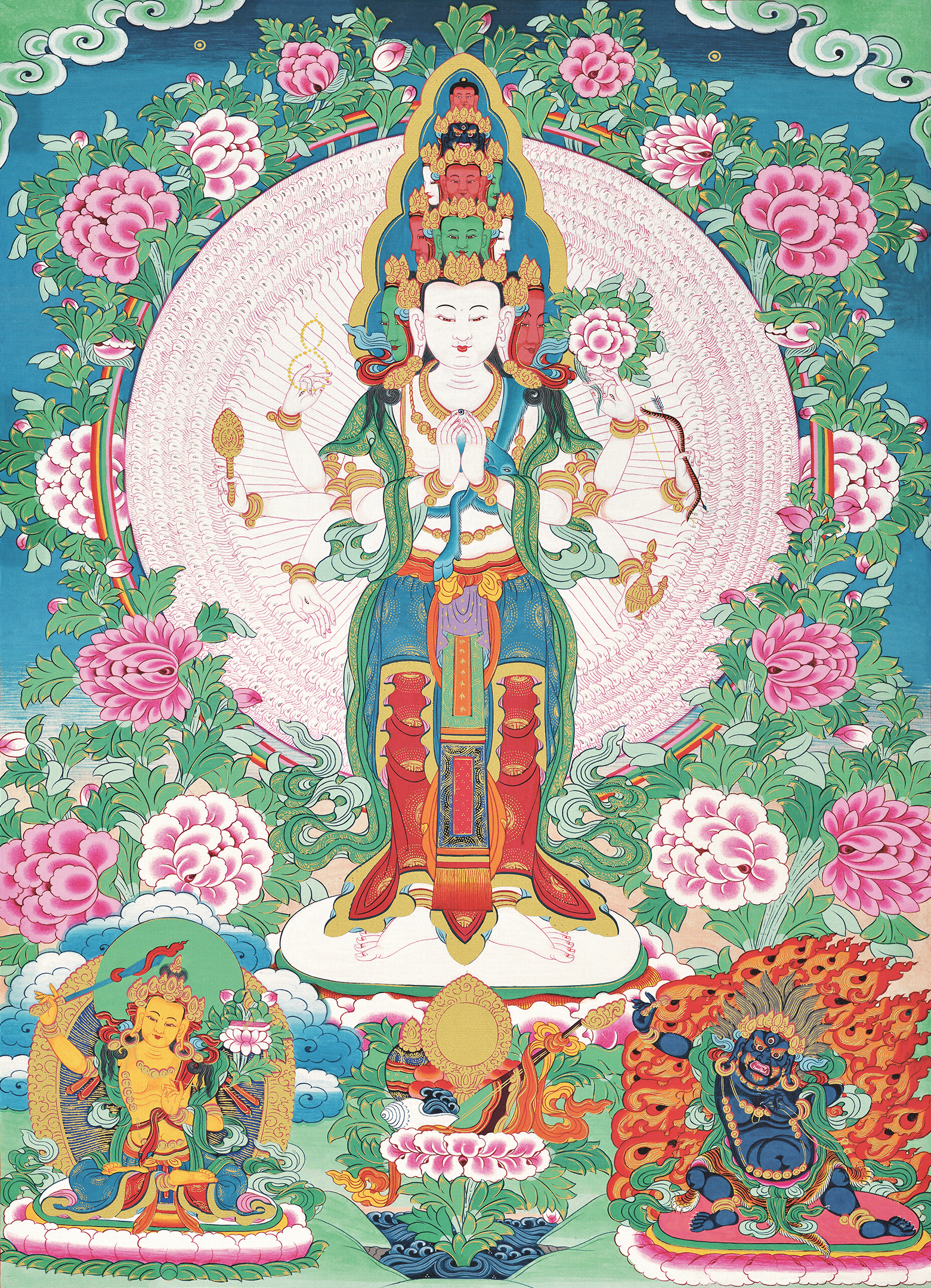 Thiên Thủ Thiên Nhãn Quan Âm – Bi Trí Dũng Mãn