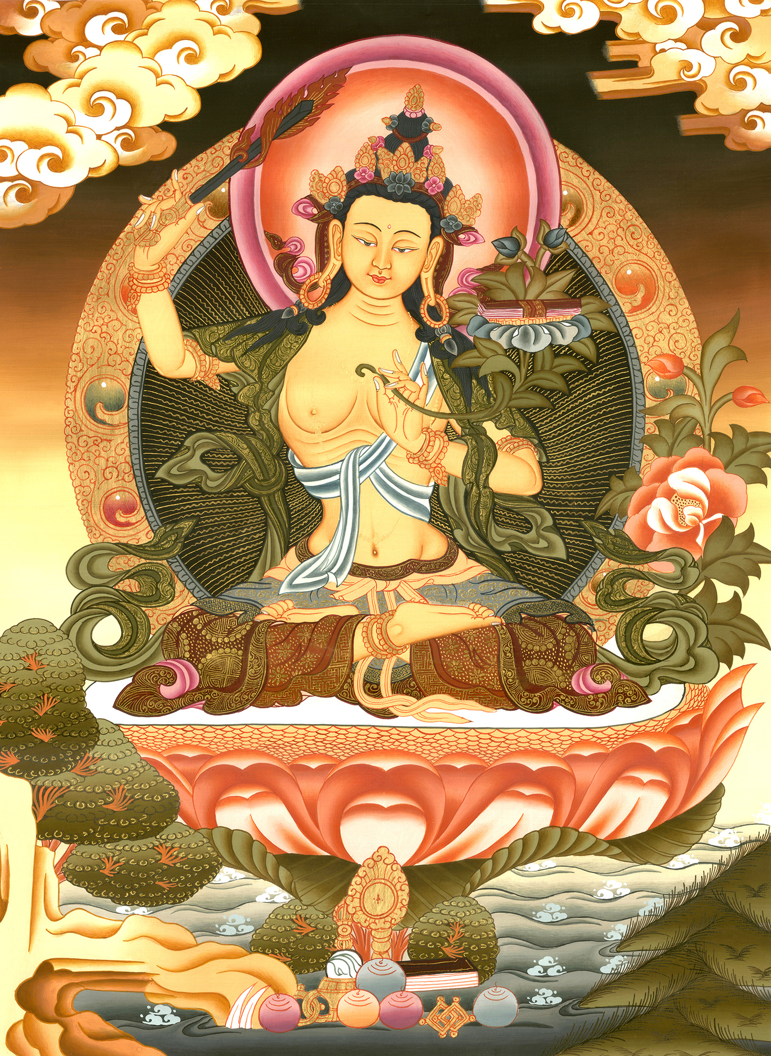 Văn Thù Sư Lợi – Liên Hoa Minh Kiếm