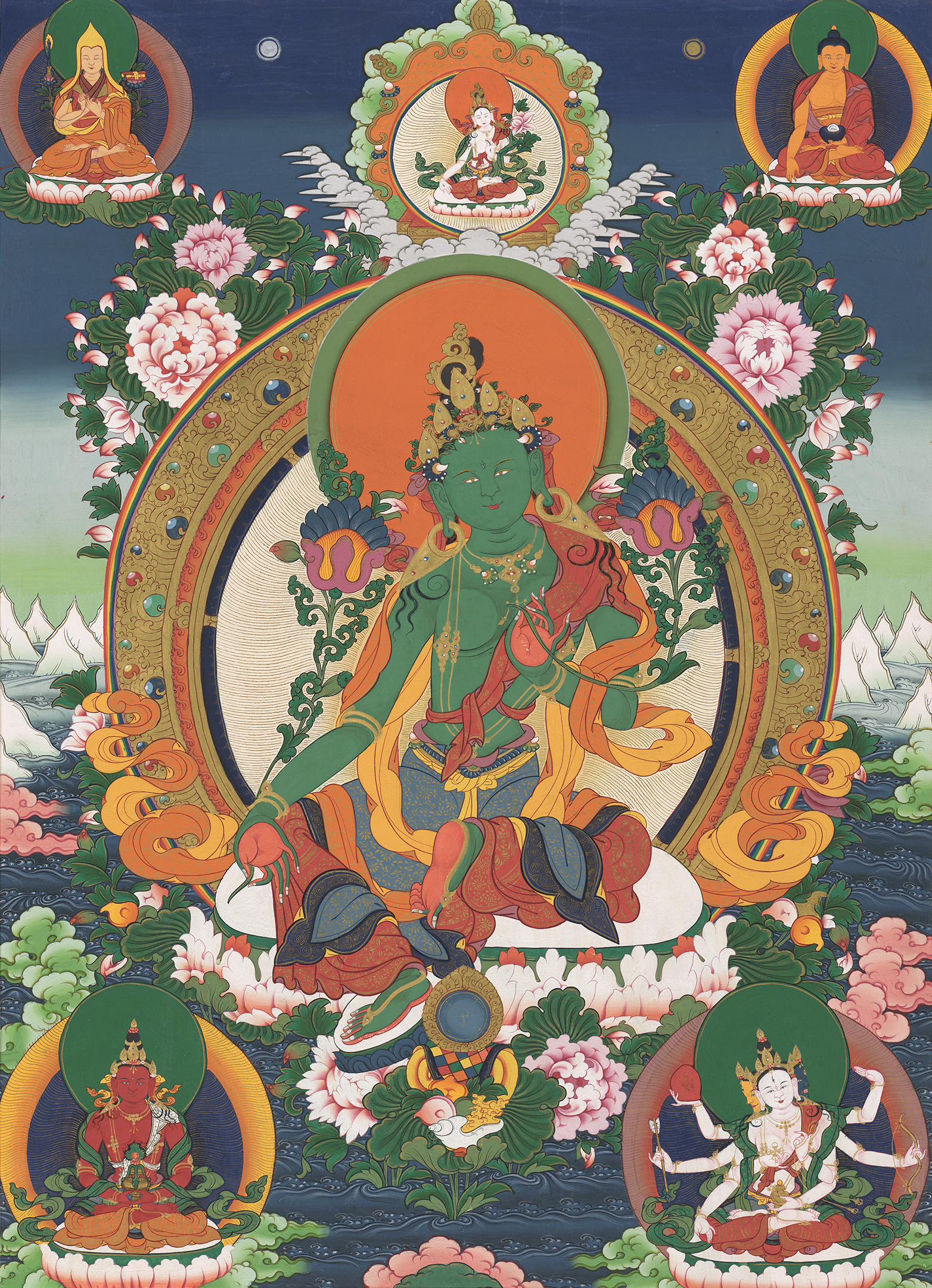 Đức Lục Độ Mẫu (Green Tara) - Hiện Thân Của Hành Động Giác Ngộ