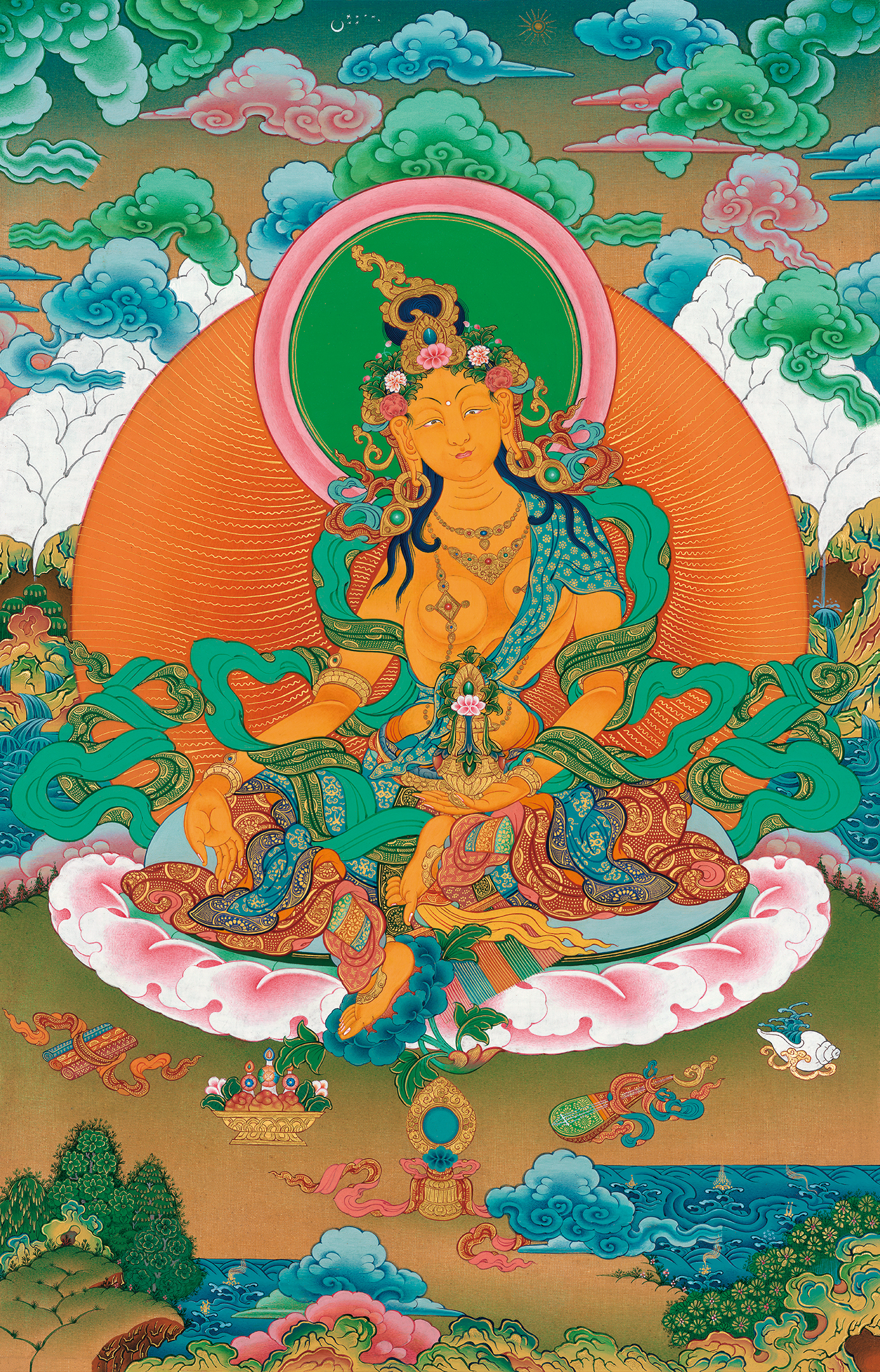 Đức Thần Tài Mẫu Vasudhara - Nguồn Mạch Của Sự T
