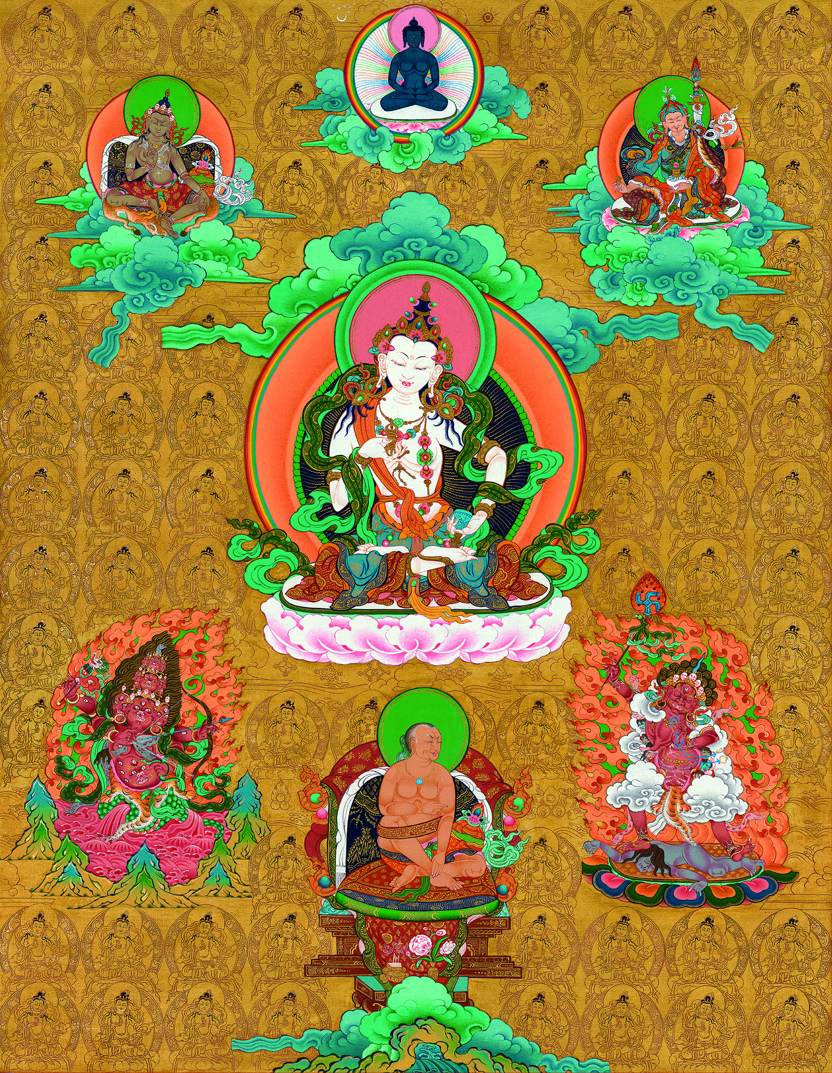 Đức Kim Cang Tát Đỏa (Vajrasattva) - Hiện Thân Của Sự Thanh Tịnh