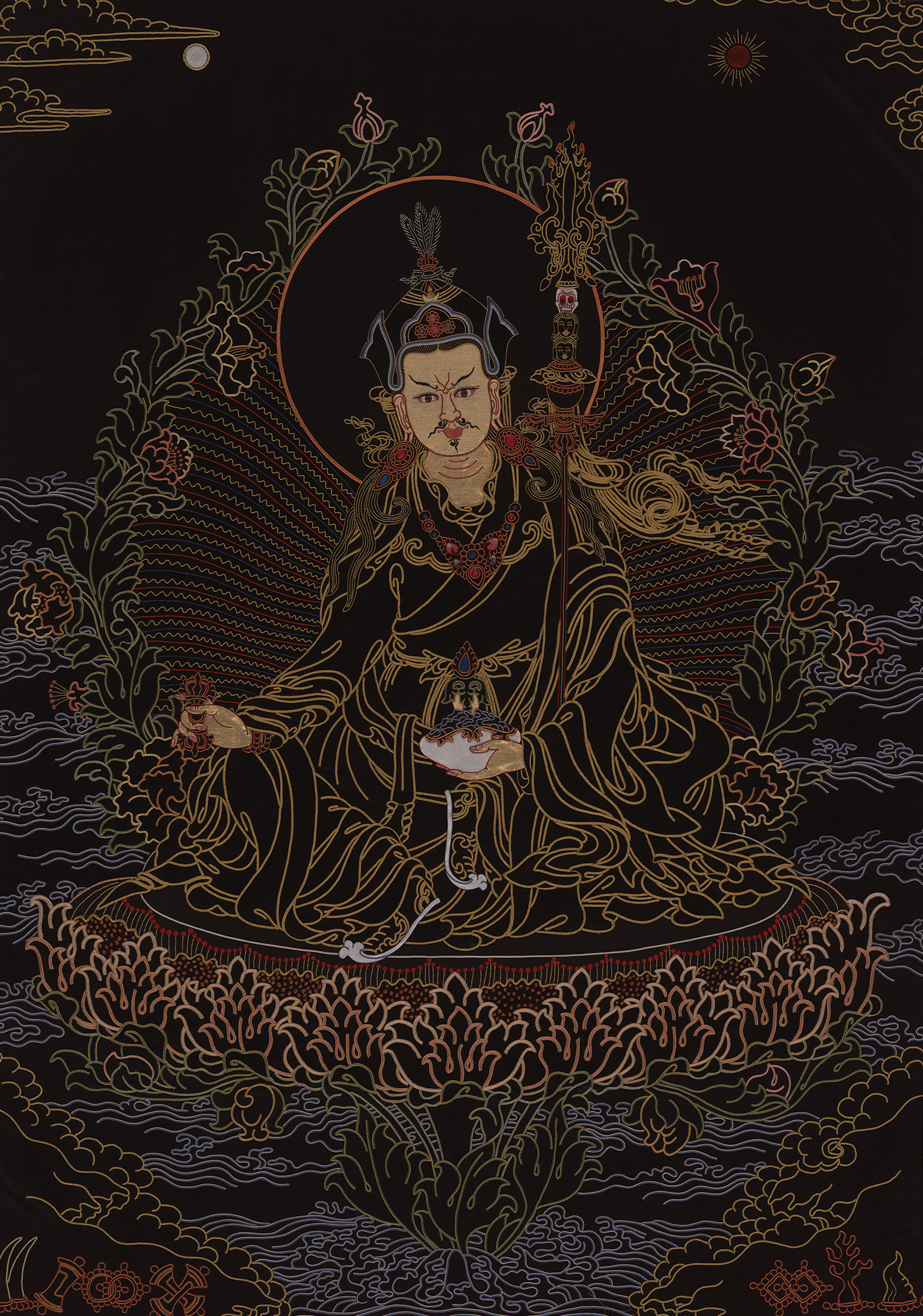 Liên Hoa Sanh – Tôn Nghiêm Kim Cang Ứng Hóa