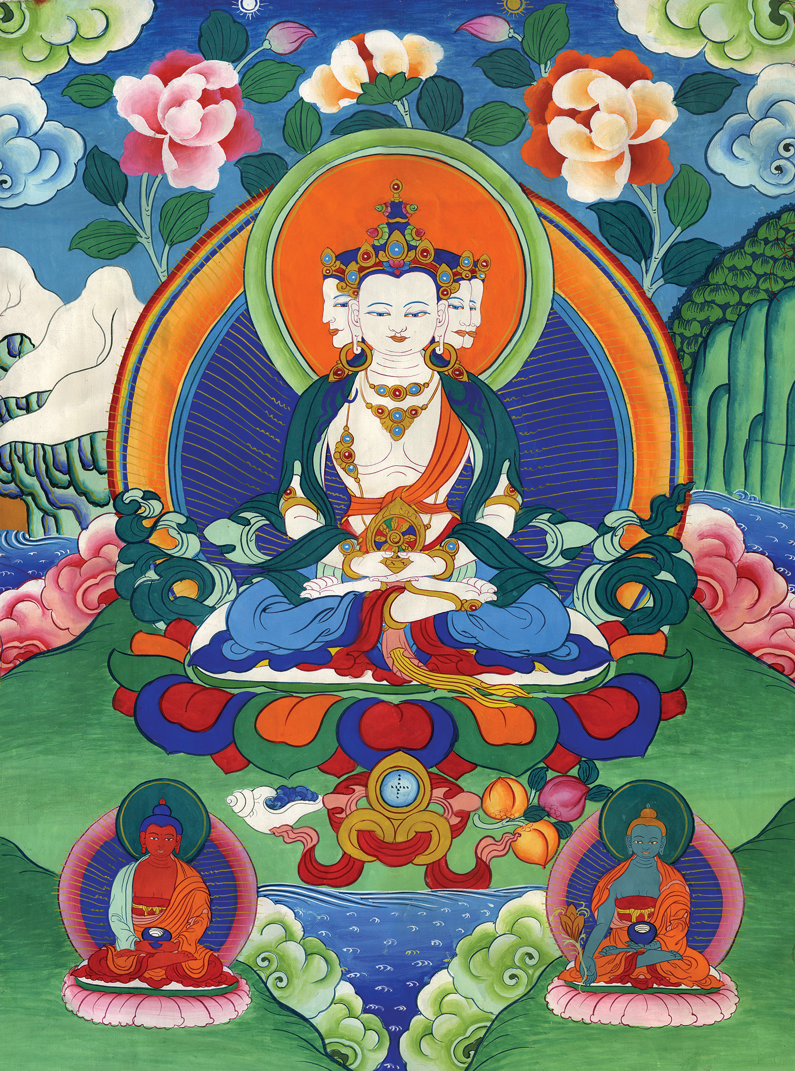 Đức Phật Tỳ Lô Giá Na (Vairocana) - Trung Tâm của Sự Giác Ngộ